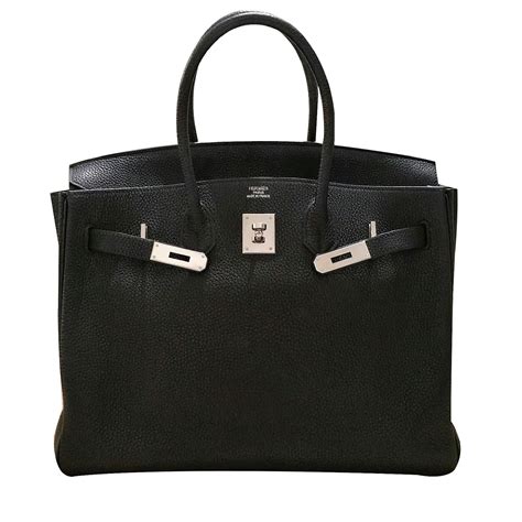 hermes birkin 35 togo leather black|hermes birkin 35 size.